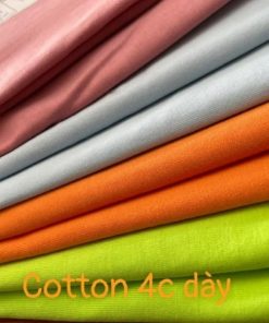Vải thun cotton 4 chiều