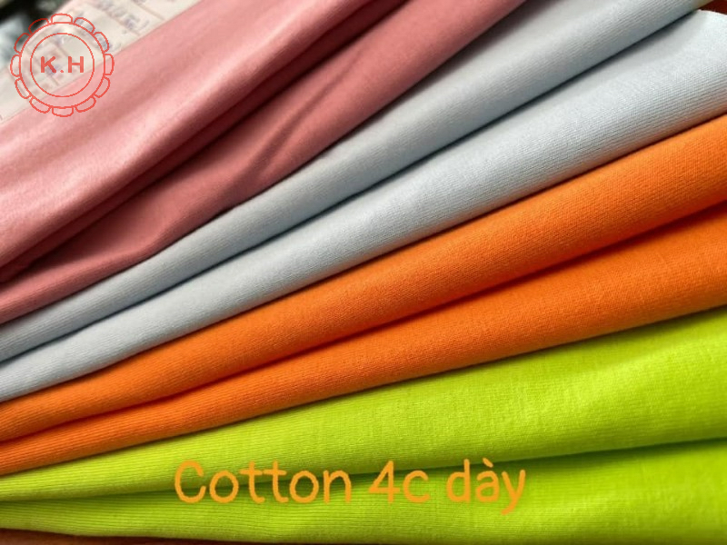 Vải thun cotton 4 chiều
