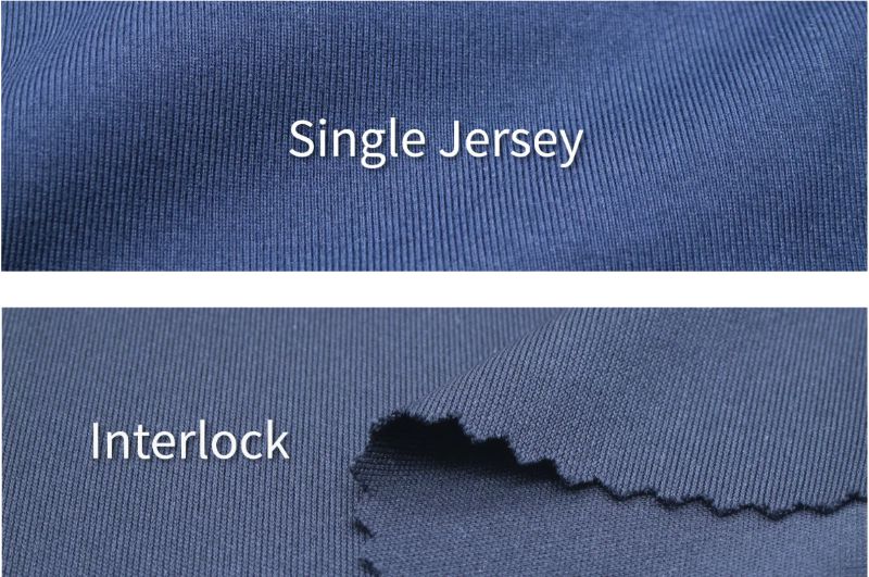 Vải Interlock và Single Jersey