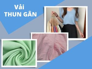 Vải thun gân là gì?