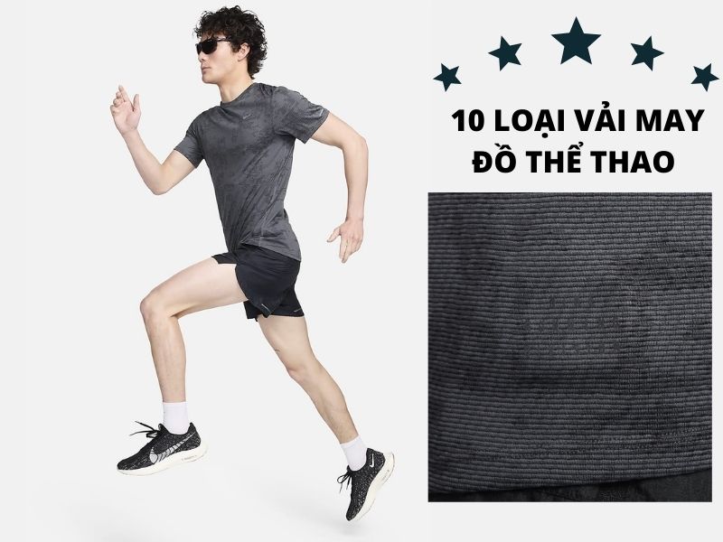 Top 10 loại vải may đồ thể thao